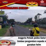 Jajaran Polsek Pedes Giat Menjalankan Program Quick Wins Presisi Dengan Gatur di Jalan