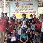 Berbagi Bersama Anak Yatim Piatu, FORWABI Bersama Lintas Karawang