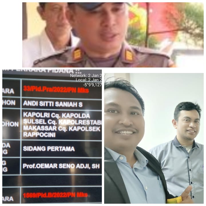 Ada Apa Reskrim Polsek Rappocini??? Malah Sibuk Mempercepat Pelimpahan Berkas Tersangka Ke Kejaksaan.