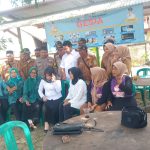Bhabinkamtibmas  Desa Pasirmukti polsek telagasari polres Karawang melaksanakan giat monitoring pelaksanaan program GESIA (gerakan sayang ibu dan anak)