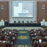 Rapat Paripurna Di Gedung Sidang DPRD Kab. Karawang Berlangsung Khidmat Dan Kondusif