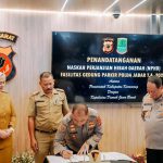 Pemda Karawang Serahkan Dana Hibah Rp10 Miliar untuk Polda Jabar