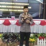 Kapolres Karawang Jalin Tali Shilaturrohmi  Dengan Insan Pers Melalui Acara Buka Bersama Dihari Ke -9 Romadhon 1444 H