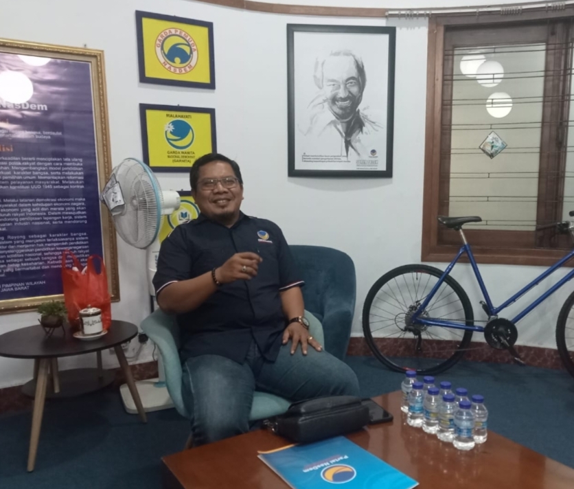 DPW PARTAI NASDEM JAWA BARAT MENGADAKAN WAWANCARA KOMPETENSI PARA BACALEGNYA