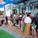 DKM Masjid Jamie Miftahussa’adah Bersama Pemdes Tegalurung menggelar acara santunan yatim-piatu Dan Buka Bersama