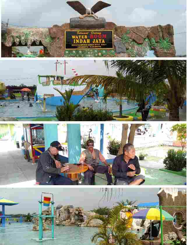 Waterpark Indah Jaya Kampung Sawah Dengan Pemandangan Yang Sangat Mempesona!!!