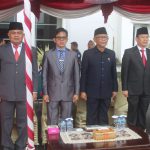 PJ. Sekda OKU Darmawan Irianto, S. Sos, MM Pimpin  Upacara Peringatan Hari Otonomi Daerah XXVII Tahun 2023 di Lingkungan Pemerintah Kabupaten OKU.