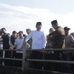 Pejabat Bupati OKU Teddy Meilwansyah Menerima Kunjungan Gubernur Sumsel H. Herman Deru Bersama Hj. Samantha Tivani, B.Bus MIB Dalam Rangka Meninjau Lokasi Banjir di Kabupaten OKU.