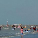 Keindahan Panorama Laut Samudra Baru Menjadi Pilihan Utama Para Pengunjung Pada Saat Libur Lebaran