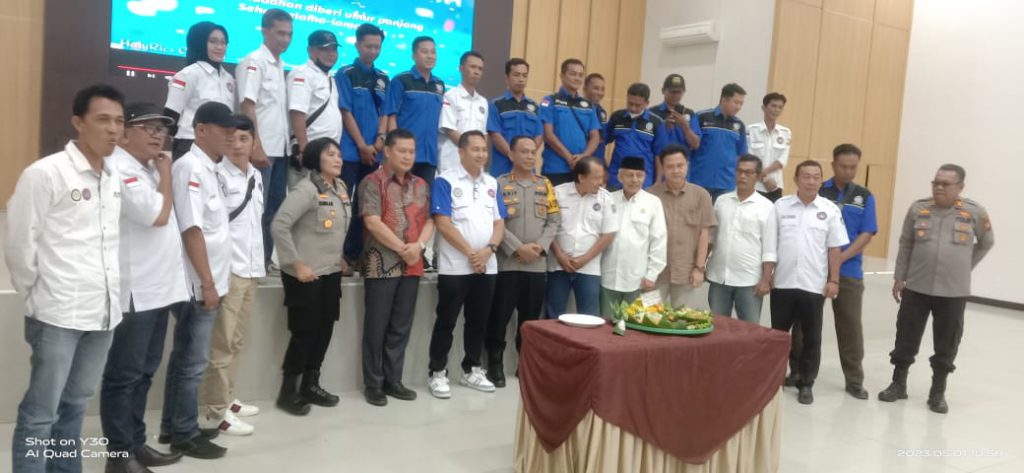 Konfederasi Serikat Pekerja Seluruh Indonesia DPC Kabupaten OKU Merayakan Hari Buruh Nasional Bersama Polres OKU.