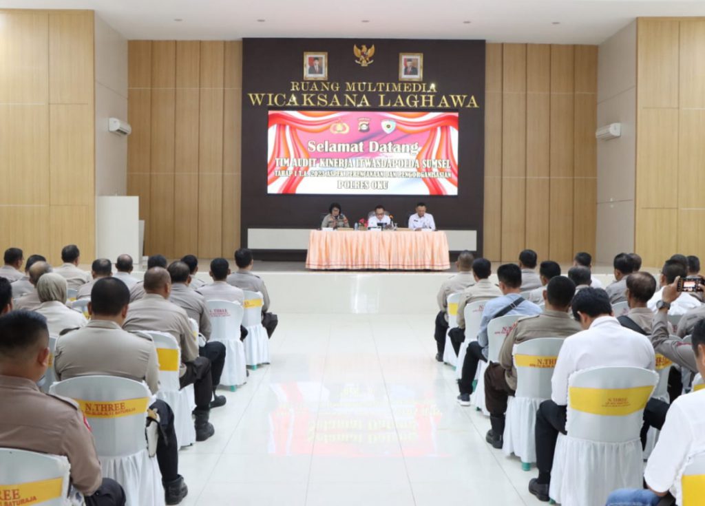 Tim Audit Kinerja Tahap I Itwasda Polda Sumsel Kunjungi Polres Oku