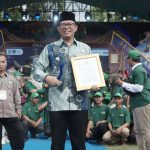 Penjabat Bupati OKU H. Teddy Meilwansyah Menghadiri Pembukaan Pekan Daerah(PEDA) KTNA XV Provinsi Sumatera Selatan di Kabupaten OKU Timur.