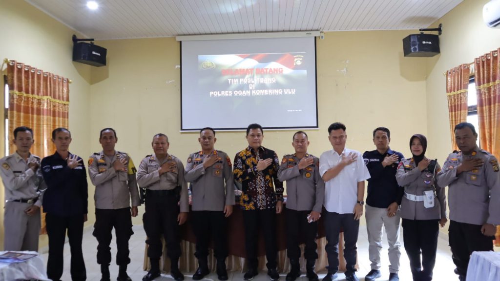 Tim Litbang Mabes Polri Kunjungi Polres Oku Polda Sumsel