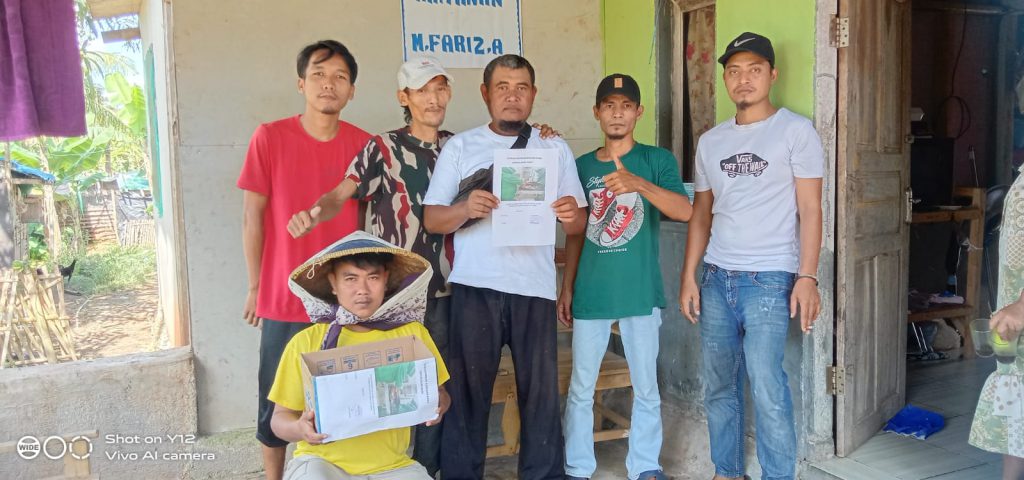 Warga Muara lakukan Penggalangan Dana Untuk Nabilah Soraya Fitri yang Sedang di rawat di RSUD Bayu Asih Purwakarta