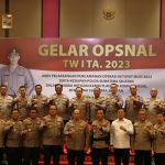 Kapolres Oku Hadiri Kegiatan Gelar Opsnal TW 1 Tahun 2023 Di The Zuri Hotel Baturaja