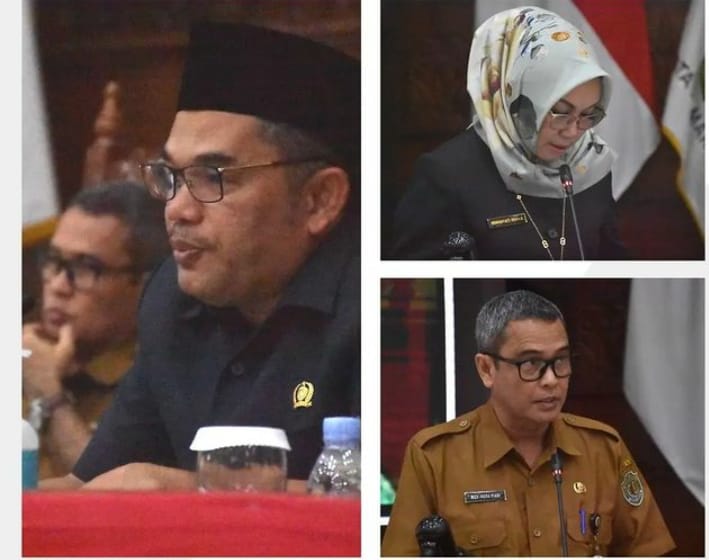 Sekretaris DPRD Provinsi Kalimantan TImur Bacakan Keputusan DPRD Provinsi Kalimantan Timur Tentang Perpanjangan Masa Kerja Komisi III DPRD Provinsi Kalimantan Timur