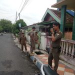 Sat Pol PP Kabupaten OKU Turun Kelapangan Terkait Adanya Pasilitas Umum Yang Lalui Jaringan Instalasi Telkom