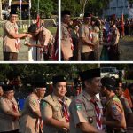 Wakil ketua DPRD provinsi Kalimantan Timur menghadiri penutupan Lomba Regu Pramuka Daerah (LT-IV) Kalimantan Timur