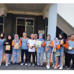 SEKWAN DPRD OKU GELAR OLAH RAGA BERSAMA DI HALAMAN KANTOR DPRD OKU