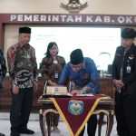 Pj. Bupati OKU H. Teddy Meilwansyah menghadiri kegiatan Penandatanganan Perpanjangan Nota Kesepakatan.