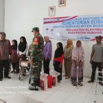Penyaluran Bantuan Atensi Kemensos RI Sentra Terpadu Inten Soeweno (STIS) Di Kecamatan Blanakan
