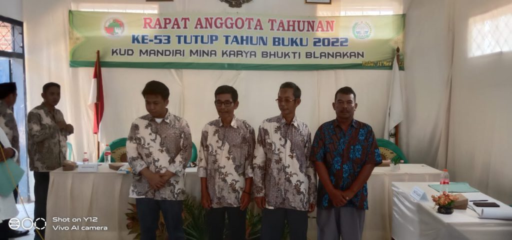 KUD Mina Karya Bhukti Blanakan Adakan Rapat Anggota Tahunan (RAT) yang ke 53 Tahun