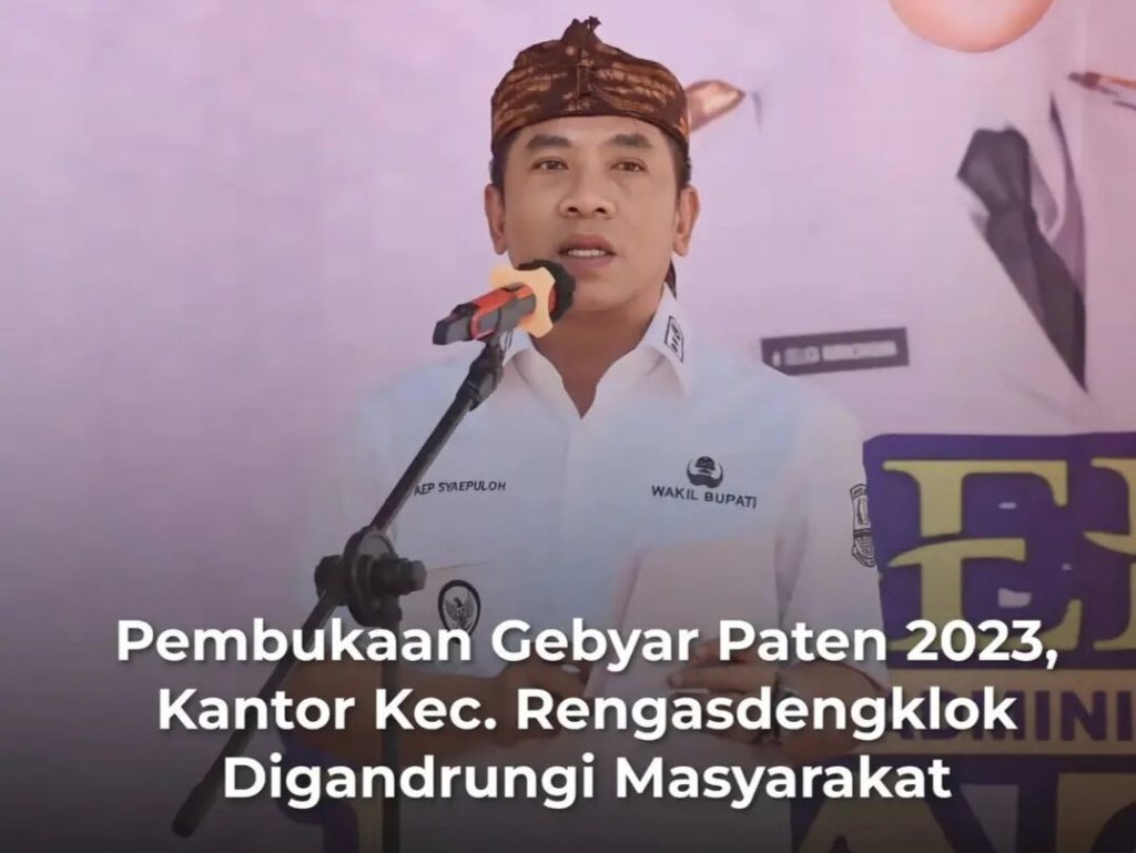 Jadi Pembuka Gebyar Paten 2023, Kantor Kecamatan Rengasdengklok Digandrungi Masyarakat