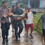 Dua Bocah Warga Desa Tanjung Dalam Kec. Lubuk Batang Kab. OKU Hanyut Terbawa Arus Sungai Ogan.