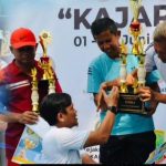 Kejuaraan Kajari Cup 2023, di tutup langsung oleh bapak syaifulloh Dan Juara I di Raih Tim Polres Karawang,