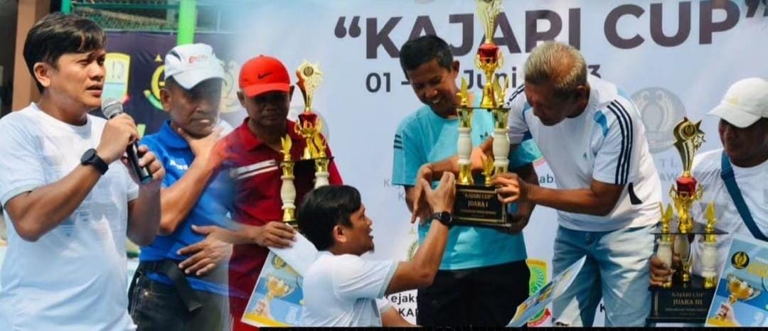 Kejuaraan Kajari Cup 2023, di tutup langsung oleh bapak syaifulloh Dan Juara I di Raih Tim Polres Karawang,