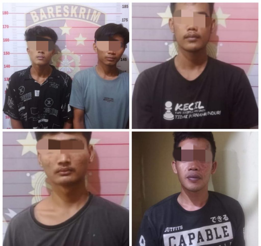Lima Kawanan Sindikat Curanmor Antar Kabupaten Berhasil Diamankan Anggota Polsek Baturaja Barat