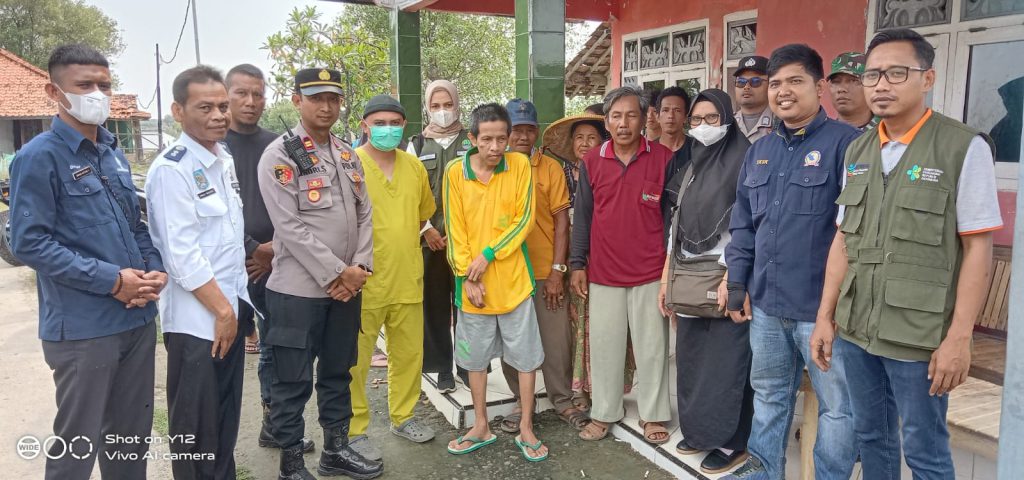 Casmita Orang Dengan Gangguan Jiwa (ODGJ) Asal Desa Muara Kecamatan Blanakan Di Rujuk Ke RSJ Provisi Jawa Barat.