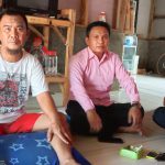 Ketua Umum DPP LSM ELANG MAS Kunjungi Ketua Devisi Kominfo Yang Mengalami Kecelakaan