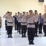 Upacara Pemuliaan Nilai Tribrata Dalam Rangka Hari Bhayangkara Ke 77 Secara Virtual