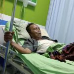 Khusaeri Wakadiv Pendidikan Dan Kerohanian DPP.Lsm Elang Mas Masuk RS.Paru Jati Sari Karawang.