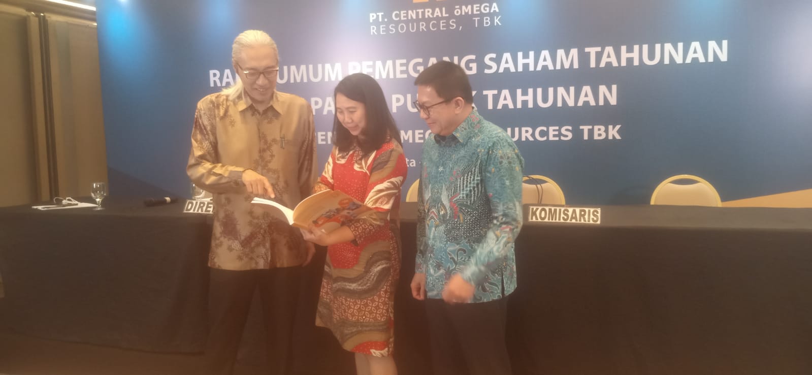 PUBLIK EXPOSE Rapat Umum Pemegang Saham Tahunan PT Central Omega Resources Tbk Tahun 2023