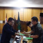 DPRD OKU Sampaikan Pandangan Umum Sekaligus Penyerahan Naska, Terkait RPPA OKU Tahun 2022