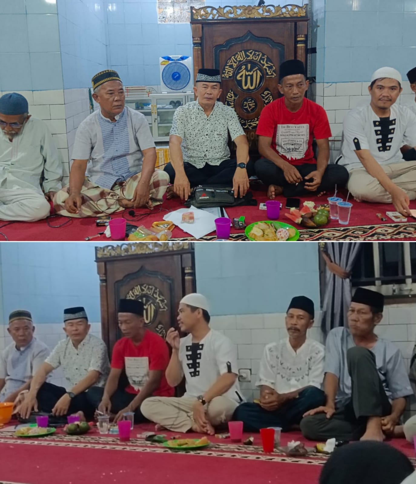 Semangat Antusias Warga Sampai Anak-anak Ikut Memperingati 1 Muharram 1445 H/2023 M Di Musholla Al Muhajin Kelurahan Sukajadi.