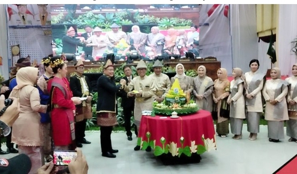 DPRD OKU Menggelar Rapat Paripurna Ke V, Masa Persidangan ke 3 Dalam Rangka HUT Kabupaten OKU Ke 113