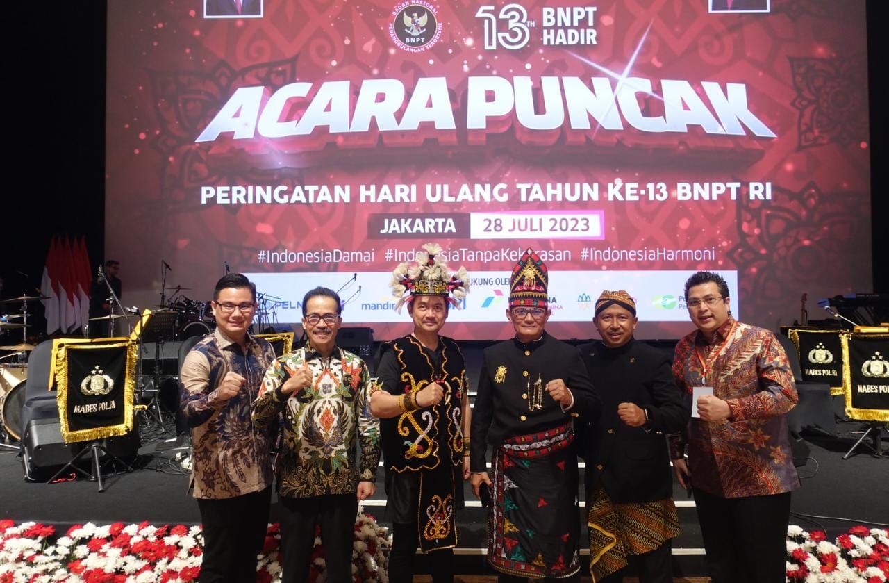 Wakil Presiden Ma’ruf Amin Hadiri HUT BNPT RI Ke-13 di Djakarta Theater