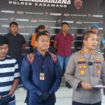Polres Karawang berhasil menangkap jaringan perjudian togel online