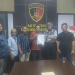 Pihak Terlapor Dan Pihak Pelapor Kasus Upaya Penyerangan Wakil Ketua BPD Desa Airpaoh Kec. Baturaja Timur Kab. OKU Sepakat Menempuh Jalan Damai.