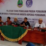 Pelatihan Teknis Pengolahan Produk Perikanan Dalam Rangka Pemberdayaan Anggota Koperasi Perikanan Jawa Barat