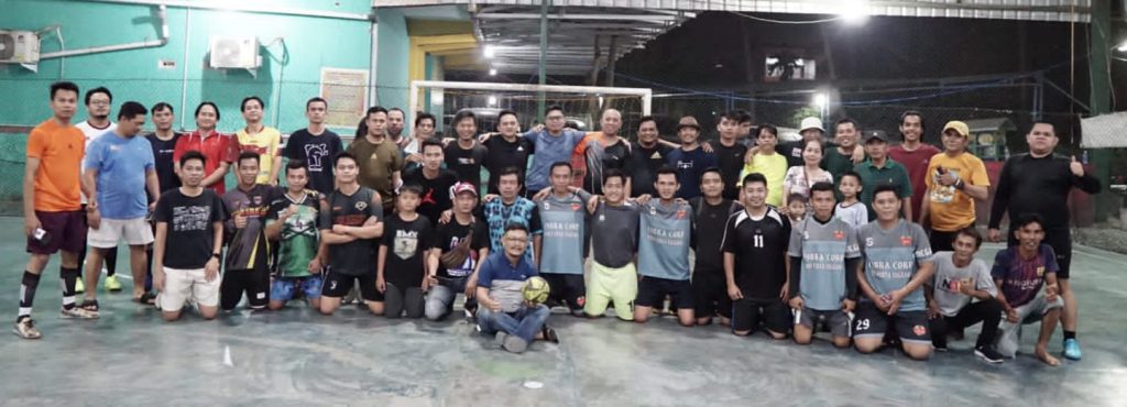 Pupuk Kekompakan, YPN Kick Off Futsal Bareng Relawan