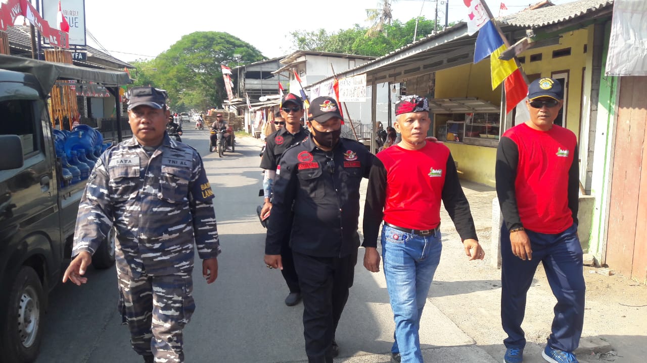 LSM ELANG MAS hadiri Undangan Camat Blanakan pada Acara Jalan Santai Memeriahkan HUT RI Ke 78