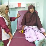 Warga Merbau Mendatangi Posko YPN Untuk Mendapatkan Bantuan Pengobatan Gratis