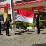 Upacara Peringatan 17 agustus 2023 Di Pelataran INFECTION CENTER RSUP Dr Wahidin Sudirohusodo Makas