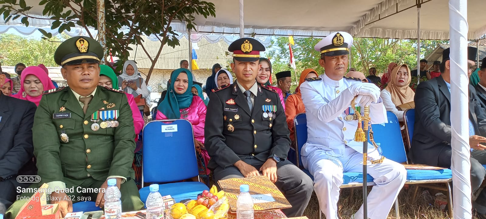 Kapolsek Blanakan Polres – Subang, Kegiatan Kapolsek Ke Paskibra,Mengucapkan Selamat Yang Telah Selesai Melaksanakan Upacara Tugas Satu Lagi Penurunan Bendera