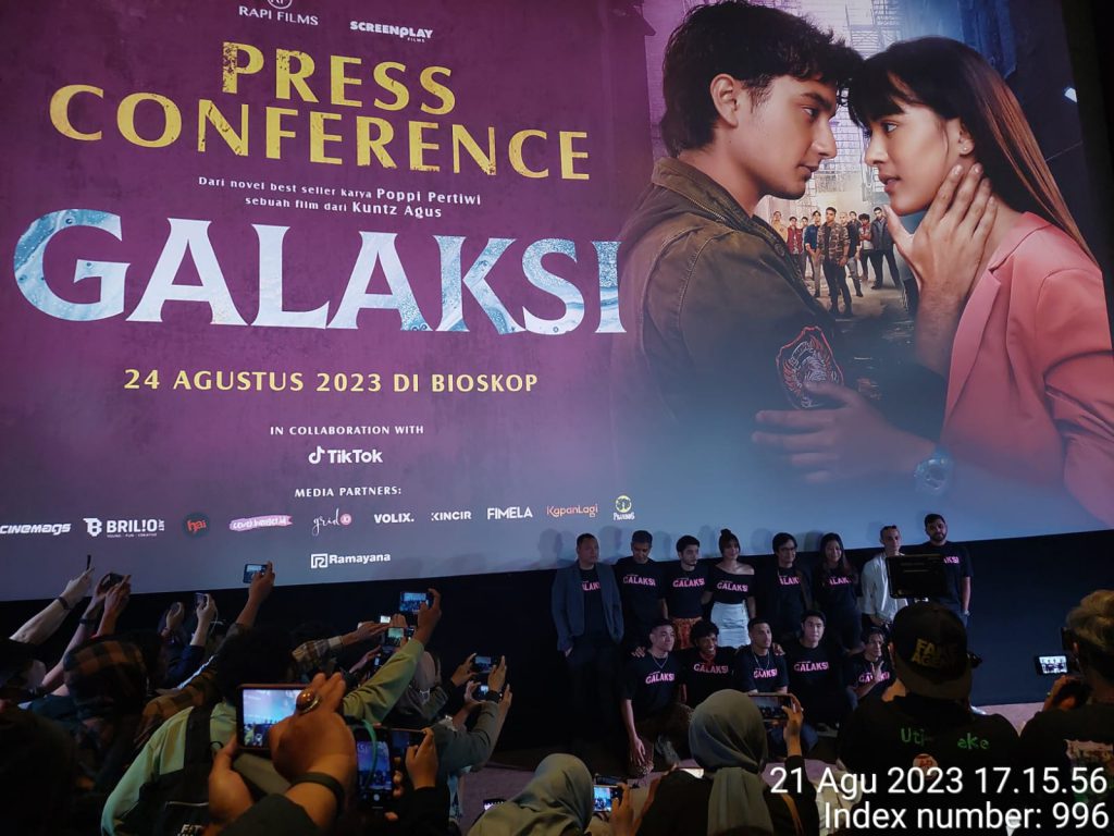 FILM GALAKSI YANG DIBINTANGI BRYAN DOMANI DAN MAWAR DE JONGH AKAN MERAMAIKAN BIOSKOP MULAI 24 AGUSTUS 2023