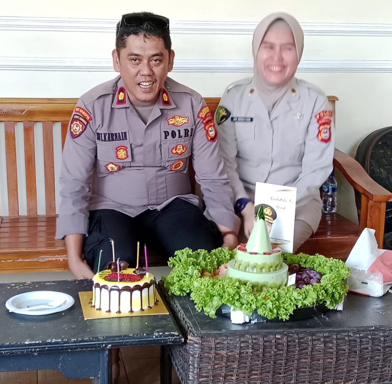 PT,ARIFIN INTER MEDIA, GROUP”Mengucapkan Universary Yang Ke-45 Kepada, Kompol. Zulkarnain. Skm, adm, sda, Kapolsek MAMAJANG